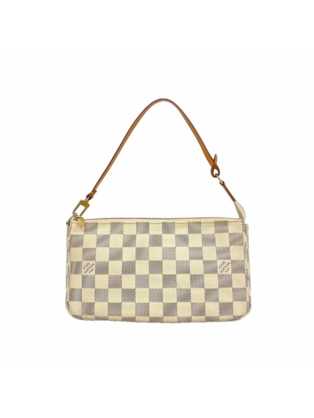 Louis Vuitton Pouch Damier Azur Pochette Accessoires White